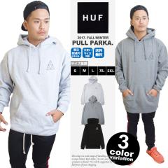 HUF (�n�t) �p�[�J�[ �v���I�[�o�[ TRIPLE TRIANGLE PO FLEECE �����Y