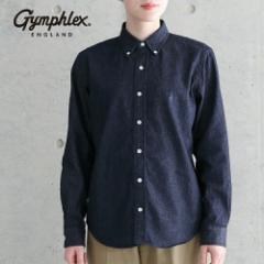 y2024H~zWtbNX Gymphlex Cgfj Vc #GY-B0197SDM LIGHTDENIM B.D. SHIRT L/S {^_EVc 2024AW