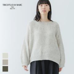 �y2025�H�~�z�g���R�b�g�E�W�[���E�}���N TRICOTS JEAN MARC ���w�A���j�b�g�v���I�[�o�[ SESAMY �g�b�v�X �Z�[�^�[ �t�����X�� 2025AW