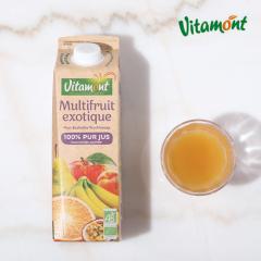 ���B�^�����iVitamont�j �I�[�K�j�b�N�}���`�t���[�c�W���[�X 1L �� �L�@�ʎ� �v���X�g�W���[�X �����S �I�����W �o�i�i ���m�Ȃ� �A�v��