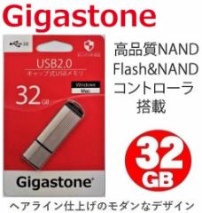 Gigastone USB 32GB A~{fB[ USB2.0ΉUSBtbV 32GB Lbvt GJU2-32GK