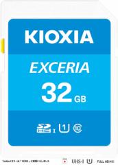 32GB Kioxia SDHCJ[h 32GB Class10 UHS-IΉ 100MB/b SDHCJ[h tnCrWBeEXCERIA LNEX1L032GG4 {