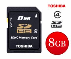 8GB  SDHCJ[h 8GB Class4 TOSHIBA SDJ[h { Ki ςw SD-L008G4 