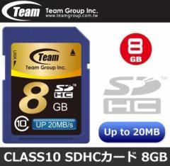 8GB Team SDHCJ[h SDJ[h 8GB Class10 20Mb/s TG008G0SD28K nCptH[}XSDHCJ[h `[