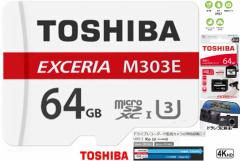 64GB  microSDXCJ[h ϋv CLASS10 UHS-I U3 4KΉ R:98MB/s W:65MB/s SDA_v^[t THN-M303E0640A2 hR A1Ή