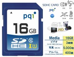 16GB PQIJ[h SDHCJ[h SDHCJ[h UHS-1 CLASS10 16GB s[L[AC SD10U11-16 tHDΉ PQI Japan 