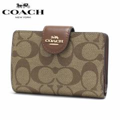 TZ[ R[` ܂z fB[X COACH Wallet OWA[ VOl`[ PVC U[ ~fBA R[i[ Wbv EH