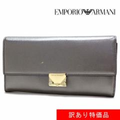 󂠂i G|IA}[j ܂蒷z fB[X EMPORIO ARMANI Wallet GUNMENTAL Y3H008 YDC8A 81028