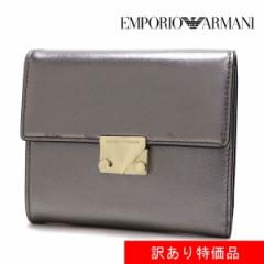 󂠂i G|IA}[j O܂z fB[X EMPORIO ARMANI Wallet GUNMENTAL Y3H009 YDC8A 81028