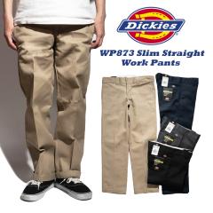 �f�B�b�L�[�Y Dickies WP873 �X���� �X�g���[�g ���[�N�p���c �A�����J���ʃ��f�� �b SLIM STRAIGHT WORK PANT �����Y �`�m�p�� �ׂ� �J
