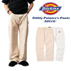 �f�B�b�L�[�Y Dickies A861G ���[�e�B���e�B�[�y�C���^�[�p���c �b �����Y W30-44 L30-32 �J�[�y���^�[�p���c ���[�N�p���c �z���C�g �i