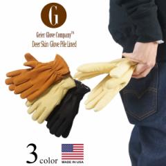 KC[O[u GEIER GLOVE #204ES fBAXL U[O[u pCC  (č AJ Deerskin Glove Pile Lined v