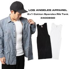 �y�ԕi�s�z���T���[���X�A�p���� LOSANGELES APPAREL ���u�^���N�g�b�v �b �����Y S M L XL �^���N�g�b�v �m�[�X���[�u ���u �R�b�g�� 