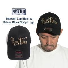 �v���Y���u���[�X PRISON BLUES �x�[�X�{�[���L���b�v �X�N���v�g���S �u���b�N �b �����Y ���f�B�[�X ���j�Z�b�N�X �T�C�Y�t���[