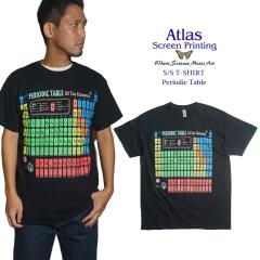 �A�g���X�X�N���[���v�����e�B���O ATLAS SCREEN PRINTING ����T�V���c �s���A�f�B�N�e�[�u�� �b �����Y S-XL �����\ ���f�L�� ���f����