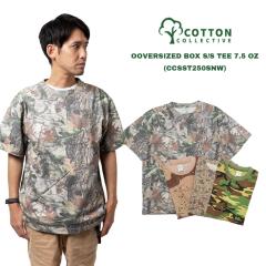 �R�b�g���R���N�e�B�u COTTON COLLECTIVE 7.5�I���X �I�[�o�[�T�C�Y �{�b�N�X ����T�V���c �J���t�� �b �����Y �w�r�[�E�F�C�g �h���b�v