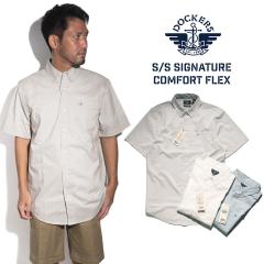 �h�b�J�[�Y DOCKERS �V���[�g�X���[�u �V�O�l�`���[�R���t�H�[�g�t���b�N�X�V���c �N���b�V�b�N�t�B�b�g �b �����Y S-XXL ���� �{�^���_