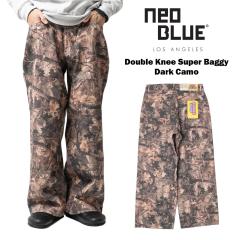 �l�I�u���[ NEO BLUE �X�[�p�[�o�M�[ �_�u���j�[ �_�[�N�J�� �b �����Y 30-36 �o�M�[�p���c �J���t�� �c���[�J�� ���C�h�p���c MADE IN U