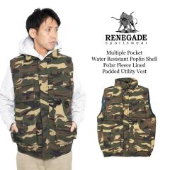 Renegade Sportswear �}���`�|�P�b�g ���[�e�B���e�B�x�X�g �b �����Y S M L XL ���[�N�x�X�g �~���^���[�x�X�g ���� �t���[�X ���� �J��