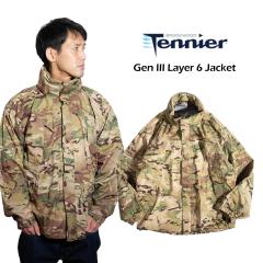 �e�j�A�[�C���_�X�g���[�Y Tennier Industries GEN3 ECWCS ���x��6 �W���P�b�g OCP �b �����Y S M L XL LEVEL6 �ČR �~���X�y�b�N MADE I