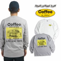 EGmW[Nu UENO LEISURE CLUB Coffee by Jalana chariT  TVciY fB[X jZbNX M-XXL M_ GILDA