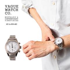 ���@�[�O�E�H�b�` VAGUE WATCH CO. �N���m�O���t �c�[�A�C�Y AG �b �r���v �N�H�[�c �X�e�����X 38mm ���{�����[�u�����g �V���o�[