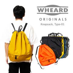 �E�B�A�[�h WHEARD ORIGINALS �i�b�v�T�b�N �^�C�v01 �b �����Y ���f�B�[�X ���j�Z�b�N�X �����b�N �o�b�N�p�b�N ��� 2WAY 420�f�j�[