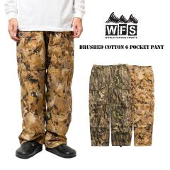 ���[���h�t�F�C�}�X�X�|�[�c WORLD FAMOUS SPORTS �u���b�V���h�R�b�g��6�|�P�b�g�p���c �b �����Y M L XL XXL �J�[�S�p���c ���� �J���t