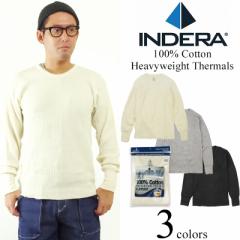 yԕiszCf~Y INDERA MILLS 839LS Rbg wr[EGCg T[} gbv A_[EFA (T THERMALS L/S CREW 