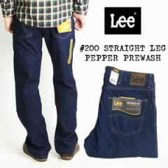 [ Lee #200 Xg[g W[Y ybp[vEHbV (STRAIGHT LEG JEAN PEPPER PREWASHj