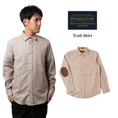 �y���h���g�� PENDLETON ���� �E�[���V���c�@�N���b�V�b�N�g���C���V���c(CLASSIC TRAIL SHIRT BLACK SOLID �G���{�[�p�b�`�j