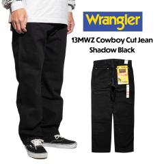 O[ Wrangler 13MWZ JE{[CJbgW[ VhEubN b COWBOY CUT JEAN SHADOW BLACK Y  Rbg100 TCY