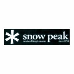 Xm[s[N SXebJ[ AX^XNL NV-008 Snow Peak Logo Sticker AsteriskLy䂤pPbgsz