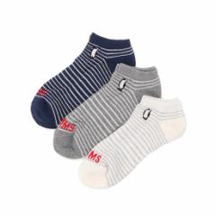 `X 3Pu[r[{[_[AN\bNX CH06-1114 jZbNX/jp C 3P Booby Border Ankle Socks 2024NtĐV