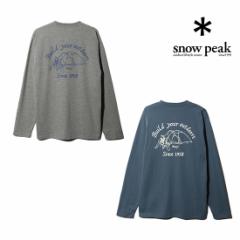 Xm[s[N Snow Peak Camping Club Long Sleeve T-Shirt TS-24SU006 jZbNX/jp gbvX  2024NtĐV