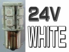 JETイノウエ　LEDバルブ　LED14ソケット式バルブ　シングル無極性　1個入　24V　ホワイト　529554　*バルブ*