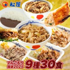 【1食223円!15,750円 → 6,680円!】松屋の2025年てんこもり福袋!9種30食入り 冷凍食品 保存食 一人暮らし 時短 冷食 調理 牛めし 牛丼