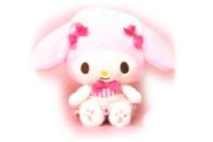 マイメロディ 2016年 バカンス マスコット ぬいぐるみ 新品 サンリオ マイメロディ 推し色マスコット パープル ぬいぐるみ