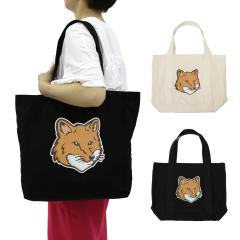 �y���i���r���[�Ń|�C���g�{5���z MAISON KITSUNE �o�b�O FOX HEAD TOTE BAG EU05110WW0008