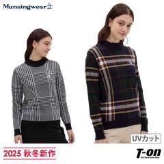 �y�労�Ӎ�P10�{�z�Z�[�^�[ ���f�B�[�X �}���V���O�E�F�A Munsingwear 2025 �H�~ �V�� �S���t�E�F�A mg5fst03l