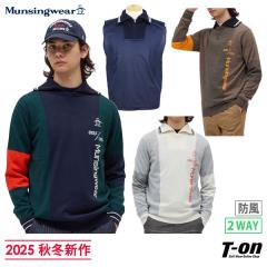 �y�労�Ӎ�P10�{�z�Z�[�^�[ �����Y �}���V���O�E�F�A Munsingwear 2025 �H�~ �V�� �S���t�E�F�A mg5fst21m