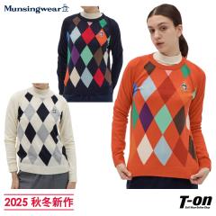 �y�労�Ӎ�P10�{�z�Z�[�^�[ ���f�B�[�X �}���V���O�E�F�A Munsingwear 2025 �H�~ �V�� �S���t�E�F�A mg5fst22l