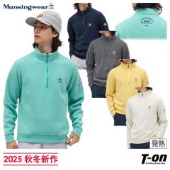 �y�労�Ӎ�P10�{�z�g���[�i�[ �����Y �}���V���O�E�F�A Munsingwear 2025 �H�~ �V�� �S���t�E�F�A mg5fsw80m