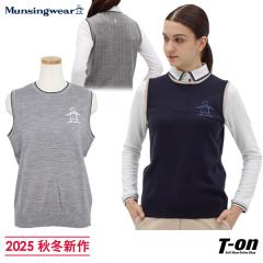 �y�労�Ӎ�P10�{�z�j�b�g�x�X�g ���f�B�[�X �}���V���O�E�F�A Munsingwear 2025 �H�~ �V�� �S���t�E�F�A mg5fve01l