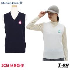 �y�労�Ӎ�P10�{�z�x�X�g ���f�B�[�X �}���V���O�E�F�A Munsingwear 2025 �H�~ �V�� �S���t�E�F�A mg5fve81l
