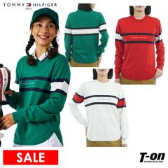 �y30��OFF�Z�[���z�Z�[�^�[ ���f�B�[�X �g�~�[ �q���t�B�K�[ �S���t TOMMY HILFIGER GOLF ���{���K�i 2025 �H�~ �V�� �S���t�E�F�A thla5
