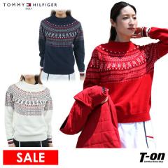 �y30��OFF�Z�[���z�Z�[�^�[ ���f�B�[�X �g�~�[ �q���t�B�K�[ �S���t TOMMY HILFIGER GOLF ���{���K�i 2025 �H�~ �V�� �S���t�E�F�A thla5