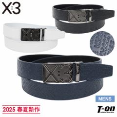 【送料無料】スライドバックルベルト メンズ キックスリー KI-XXX THREE 2025 春夏 新作 ゴルフ 25ssxb002