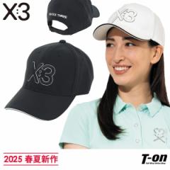 キャップ メンズ レディース キックスリー KI-XXX THREE 2025 春夏 新作 ゴルフ 25ssxc001
