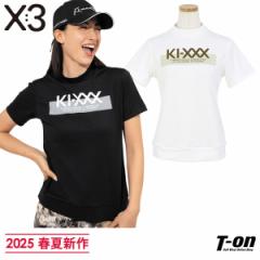 【送料無料】ハイネックシャツ レディース キックスリー KI-XXX THREE 2025 春夏 新作 ゴルフウェア 25ssxl008